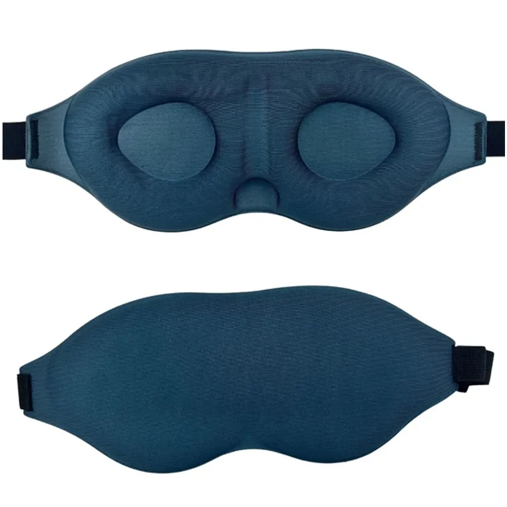 3 Eye Sleep Mask Side Sleeper Light Blocking 3D Night Blindfold Unisex Eye Cover