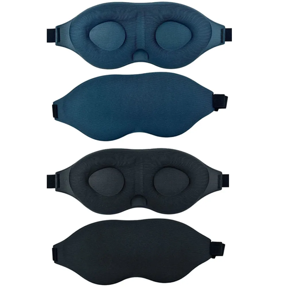 3 Eye Sleep Mask Side Sleeper Light Blocking 3D Night Blindfold Unisex Eye Cover