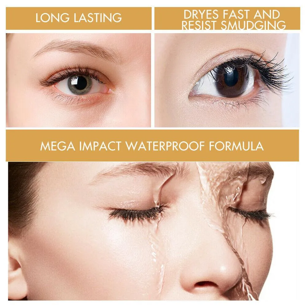  4D 2 in 1 Mascara - Volume, Waterdicht & Langhoudend