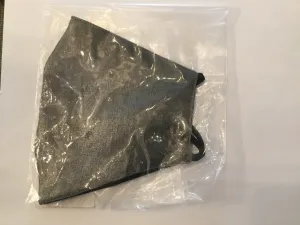 Accentrix Silk Face Mask Grey