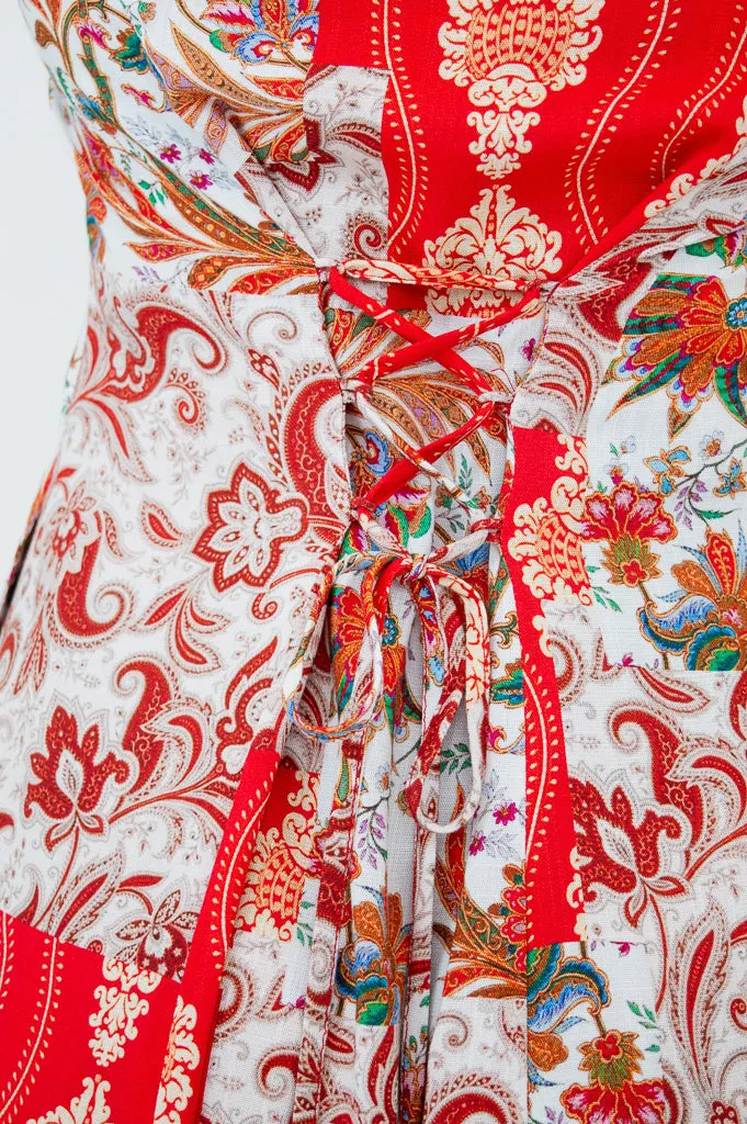 Anna Dress, Charm, Linen Bamboo