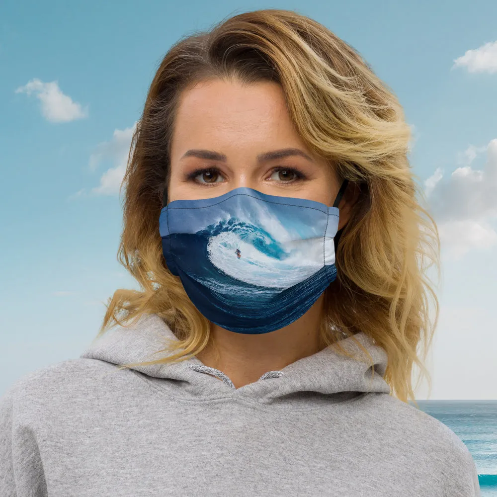 Big wave surf face mask