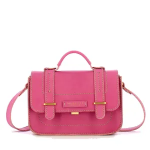 Borsa Donna a Mano THE BRIDGE linea Ester in Pelle Rosa Lipstick