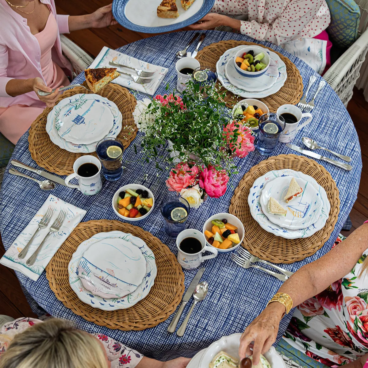 Braided Basket Oval Placemat - Natural