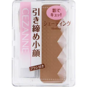 Cezanne Face Control Color Matt Brown for shading Bronzer 倩丽哑光质感阴影修容粉