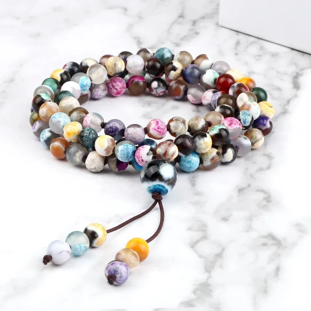 ChromaGems 108 Mala Beads Necklace