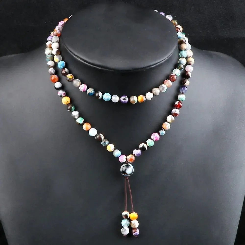 ChromaGems 108 Mala Beads Necklace