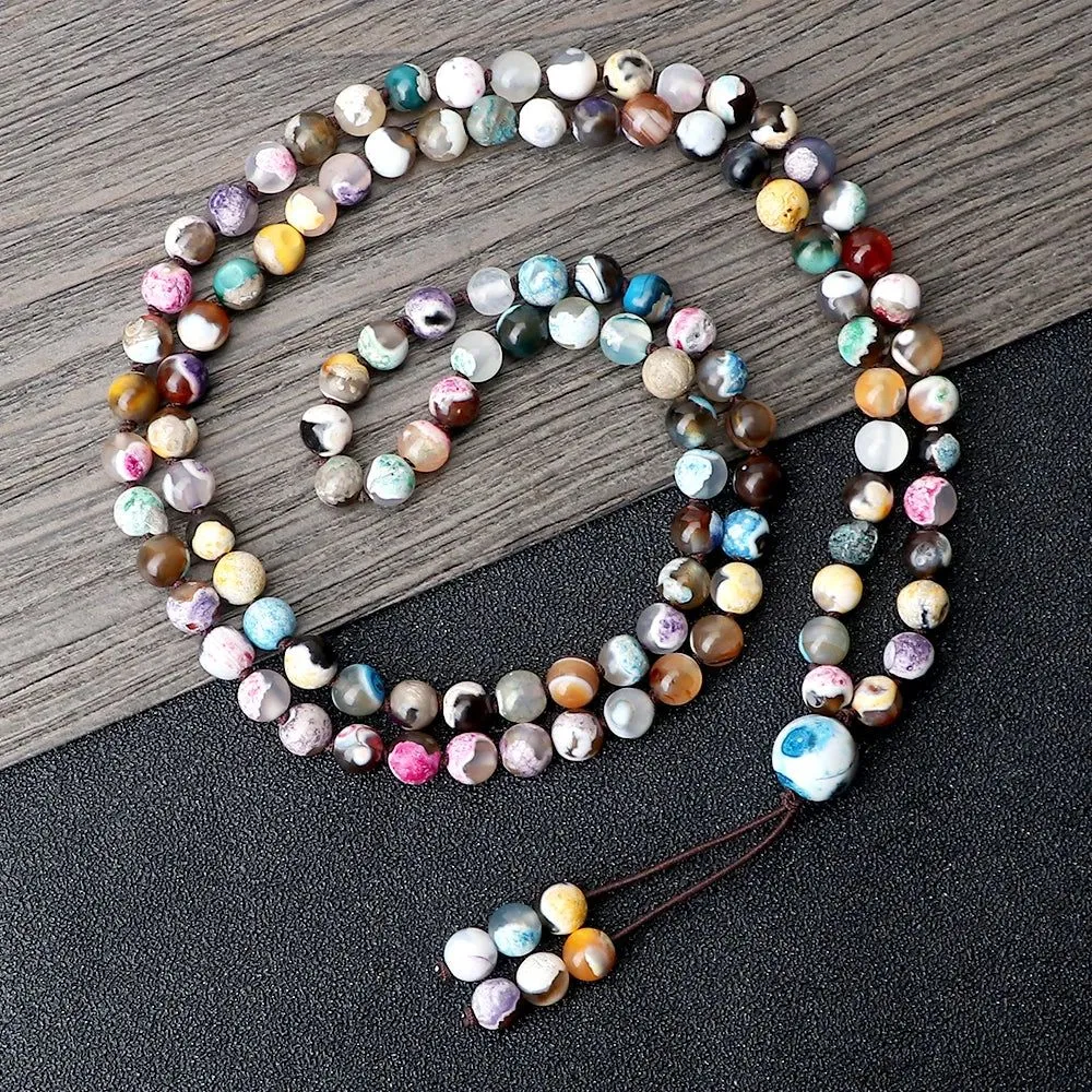 ChromaGems 108 Mala Beads Necklace