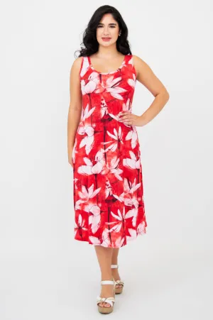 Evangelina Dress, Passion, Bamboo