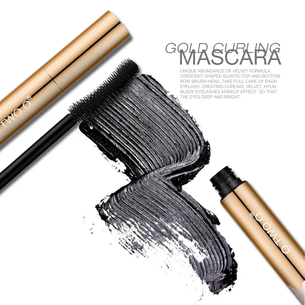 Fiber Lashes Thick Lengthening 3D Mascara Long Black Lash Eyelash Extension