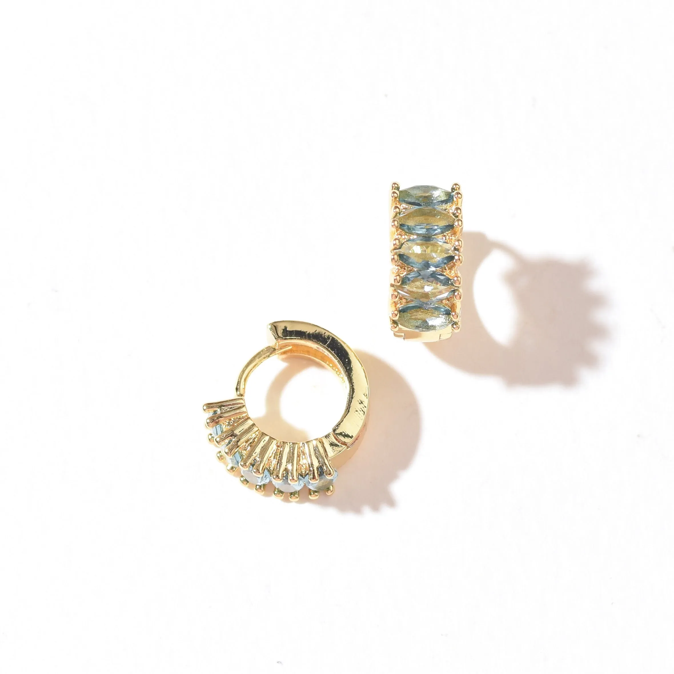 Jada Hoops | Baltic Blue Gold