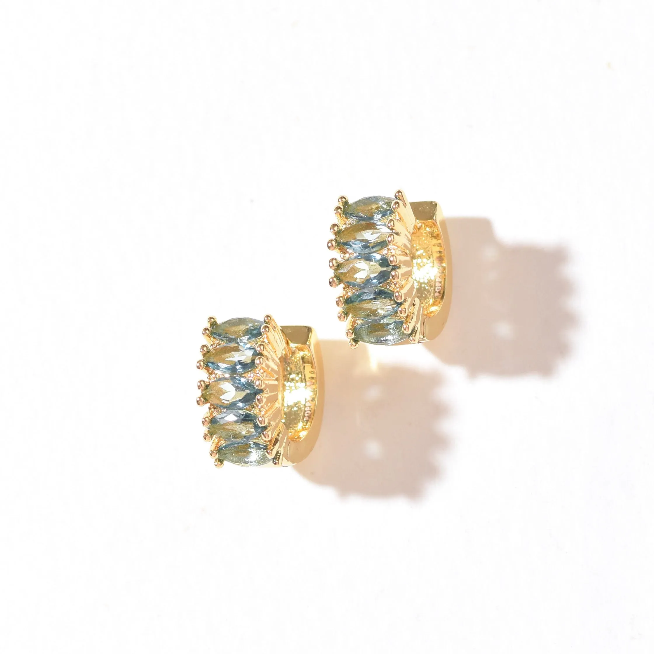 Jada Hoops | Baltic Blue Gold