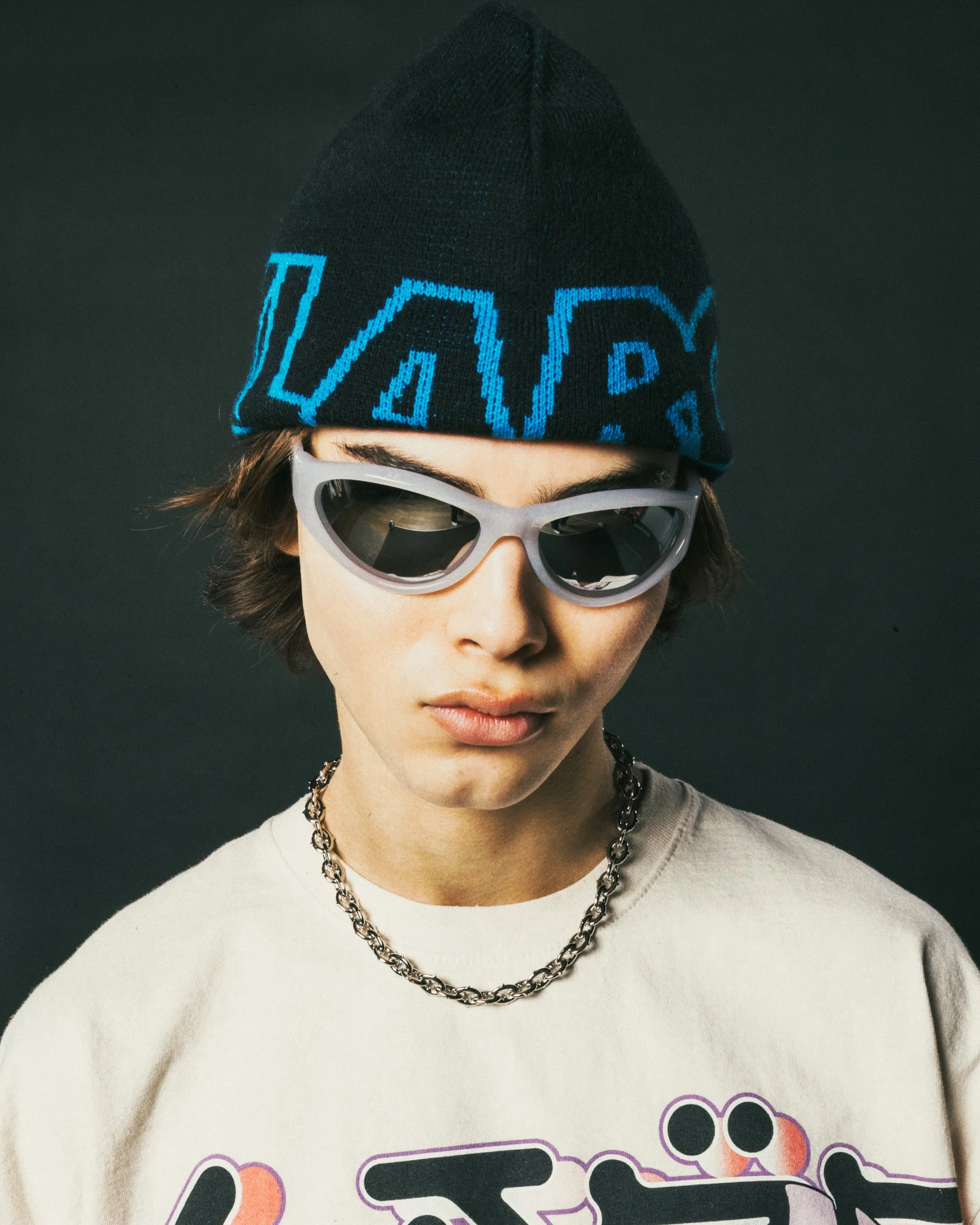 Loiter X Nuqe Raver Sunglasses Silver