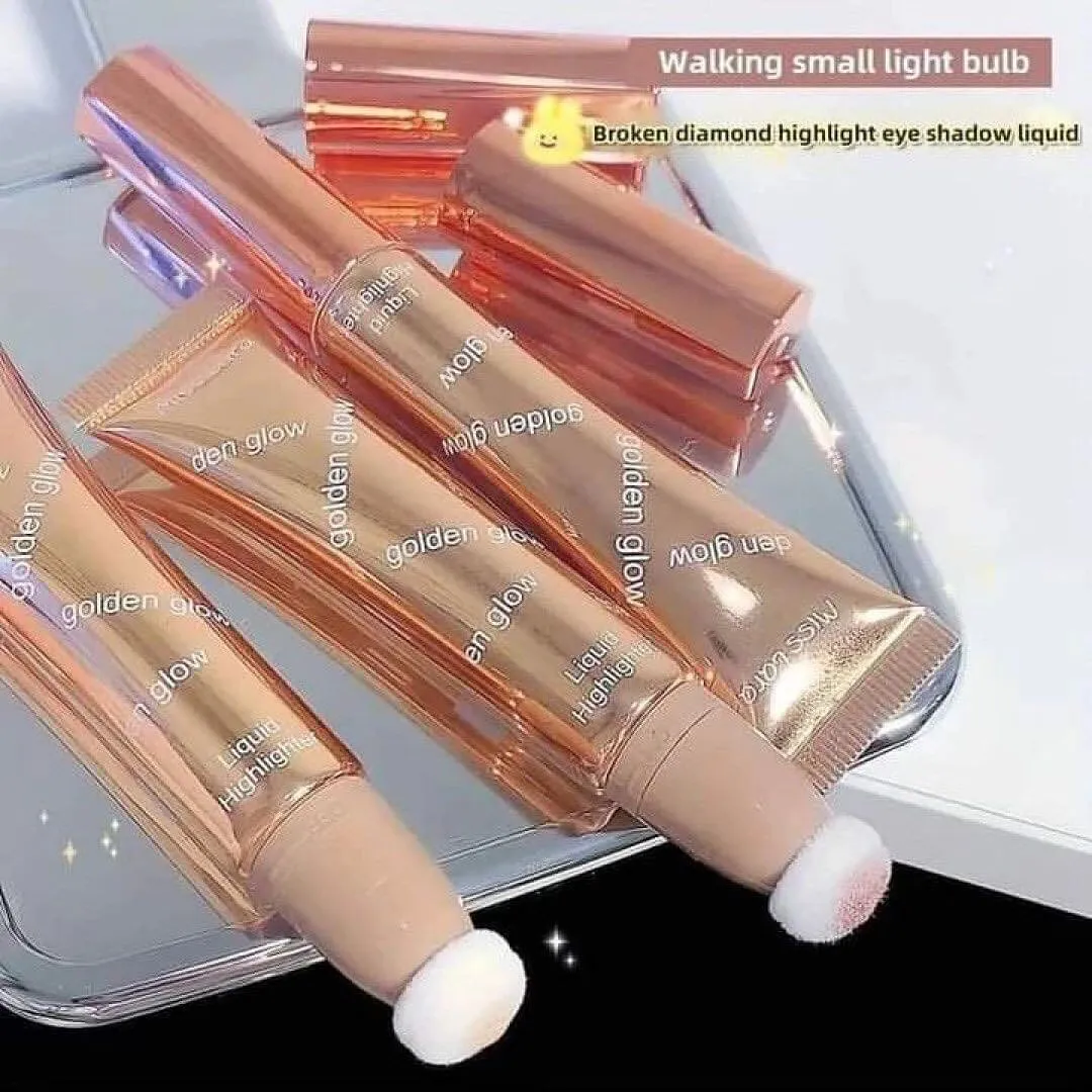 Miss Lara Liquid Body Highlighter Long-lasting Shine Brighten Glitter Shimmering Highlighter Tube