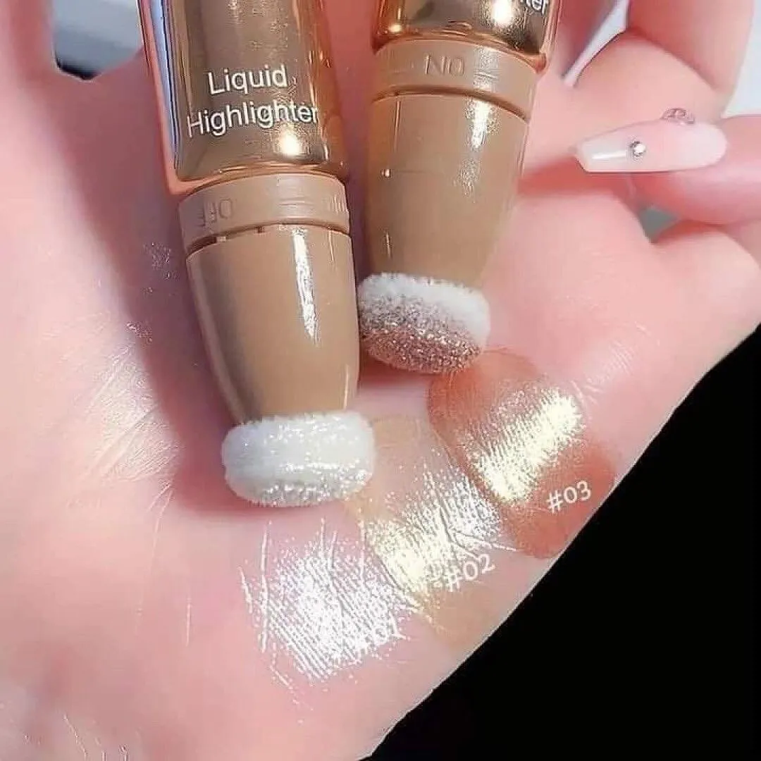 Miss Lara Liquid Body Highlighter Long-lasting Shine Brighten Glitter Shimmering Highlighter Tube