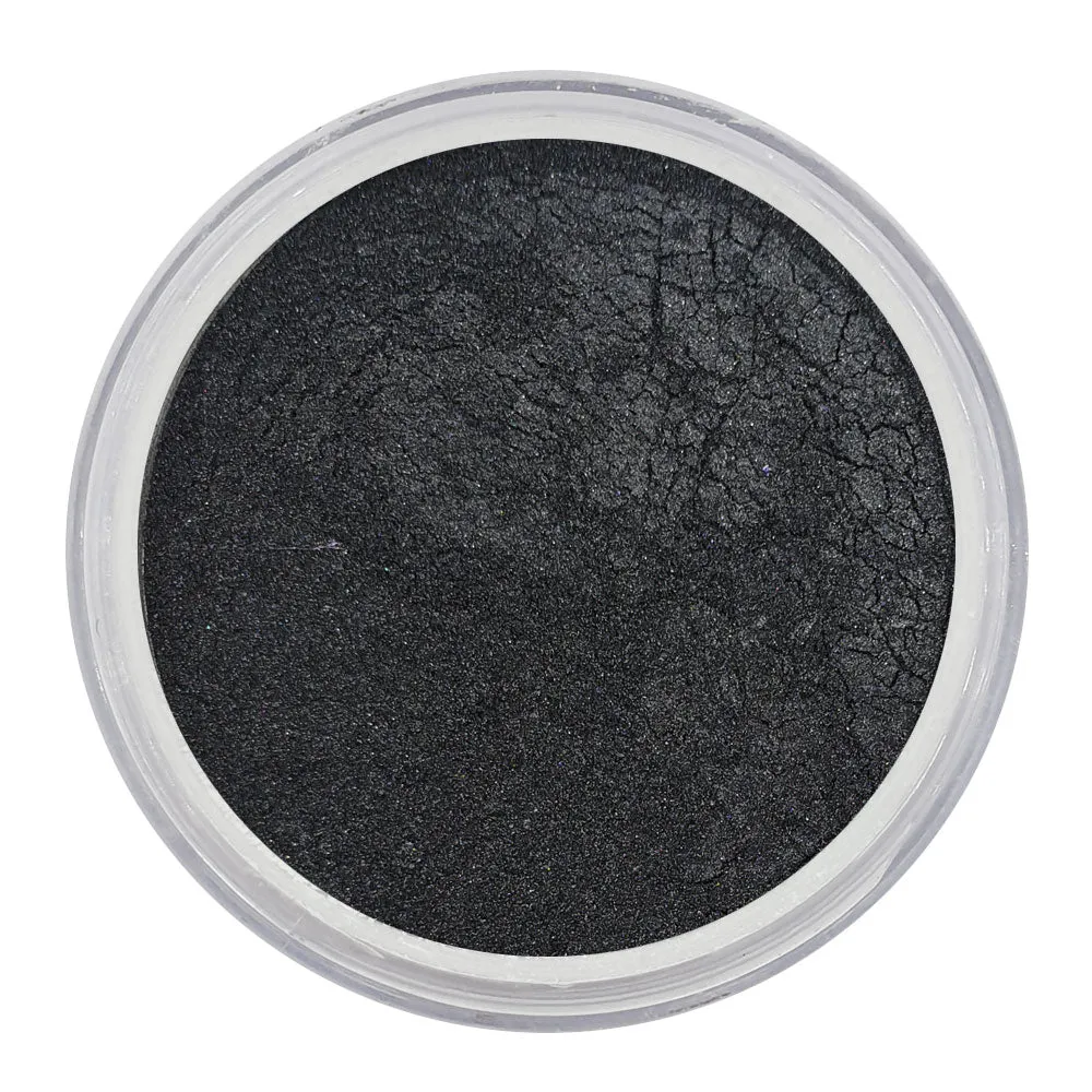 MUOBU Vegan Eco-Friendly Mica Pigment Powder 49 - Graphite Stars (3g)