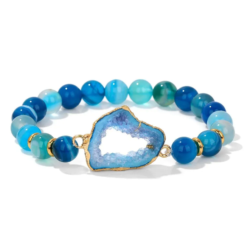 Oceanic Geode Bracelet