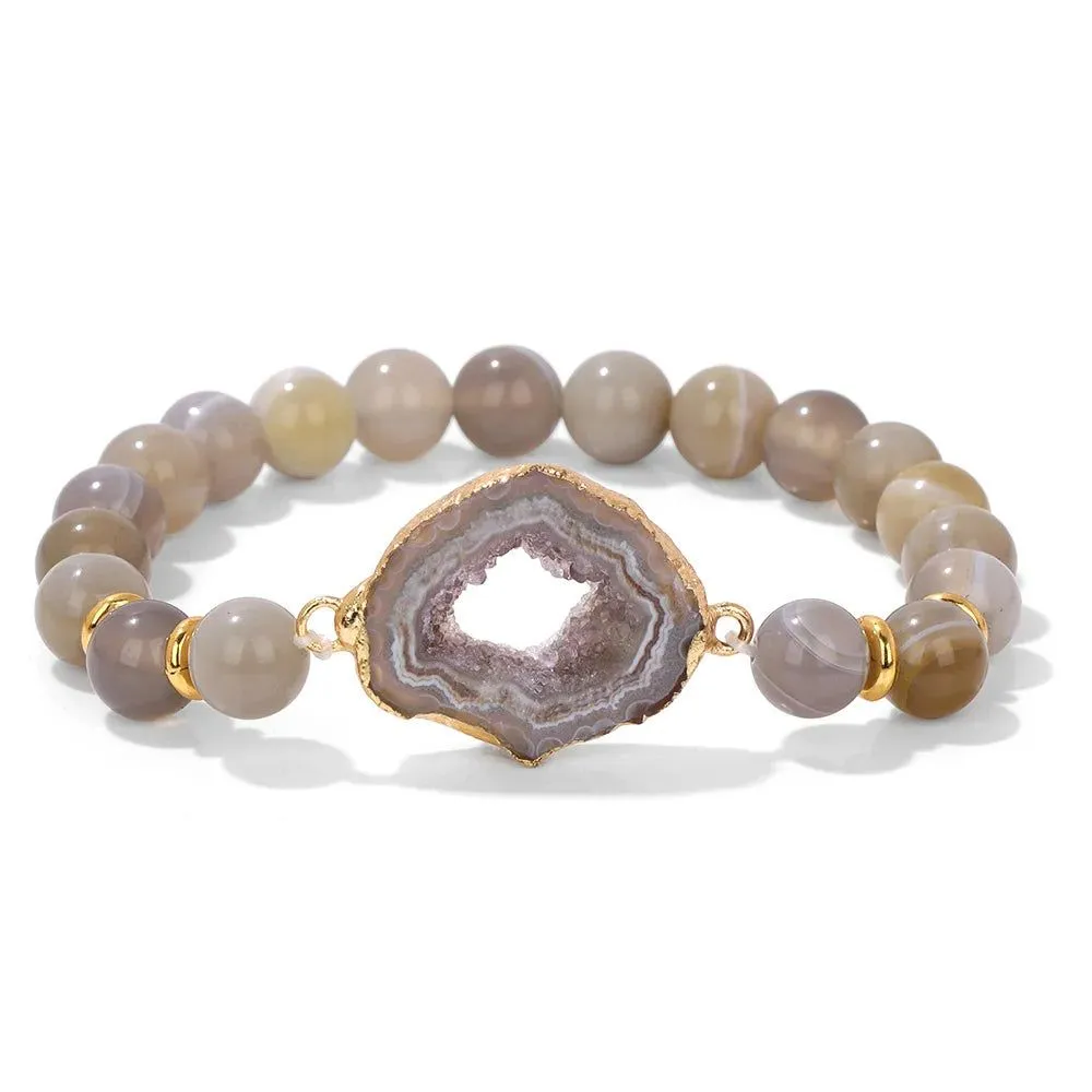 Oceanic Geode Bracelet