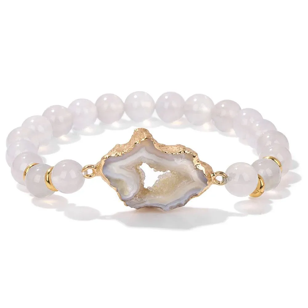 Oceanic Geode Bracelet