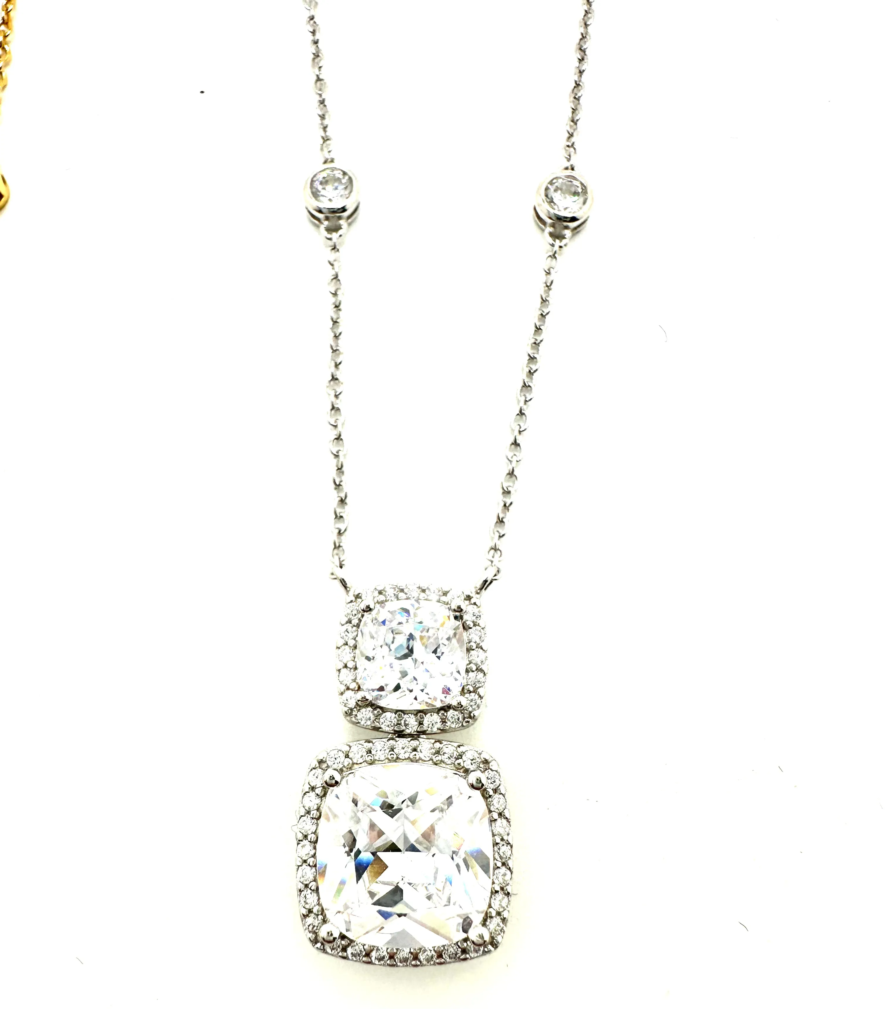Radiant Double Dazzle Necklace