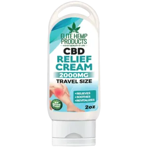 Relief Cream 2000mg Travel Size