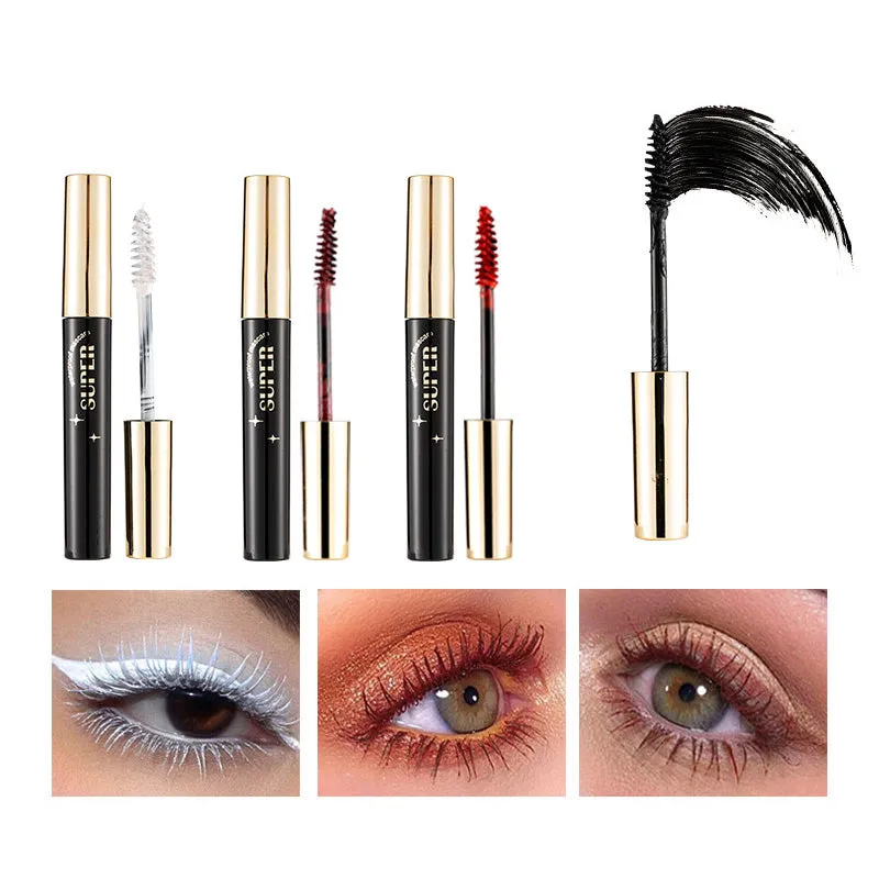 Waterproof mascara met levendige kleuren