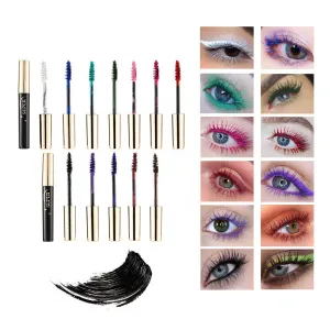 Waterproof mascara met levendige kleuren